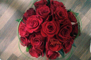 ramos de rosas rojas